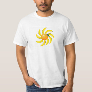 T-shirt Banane orange