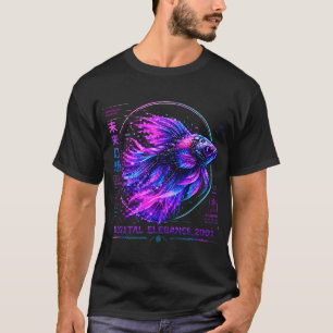 T-shirt Banc de poissons Néon Tetra - Peinture numérique p
