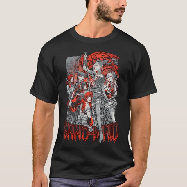 T-shirt Band-Maids (Devant)