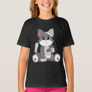 T-shirt Bandage de chat