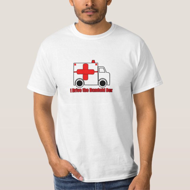 T-shirt Bandaid de boîte (Devant)
