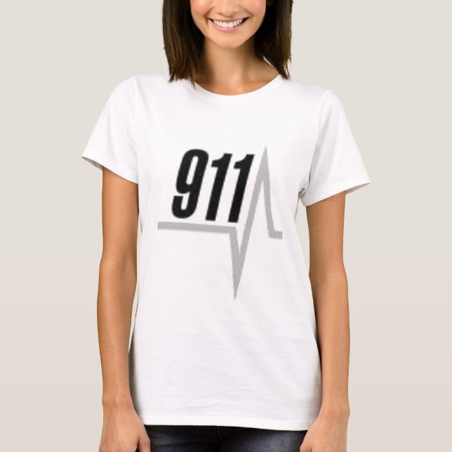 T-shirt Bande de 911 ECG (Devant)