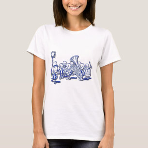 T-shirt Bande de "brownie" jouant le tuba et le trombone