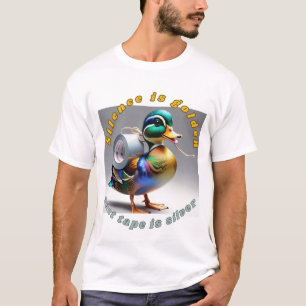 T-shirt Bande de canard transportant des canettes