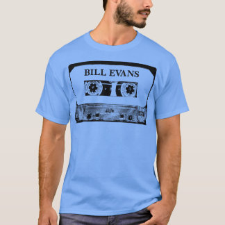 T-shirt Bande de cassette Bill Evans