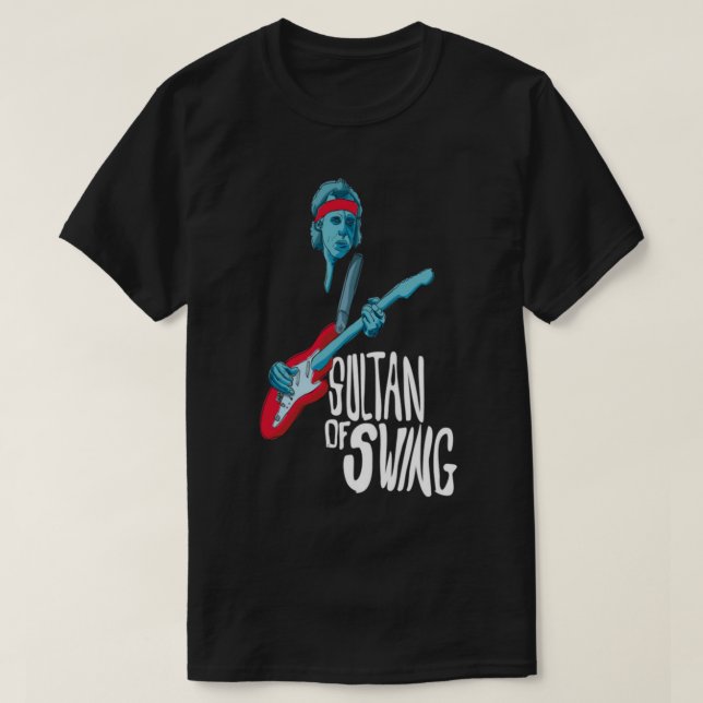 T-shirt Bande de Dire Straits classique (Design devant)