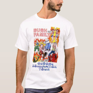 T-shirt Bande de famille de Bush