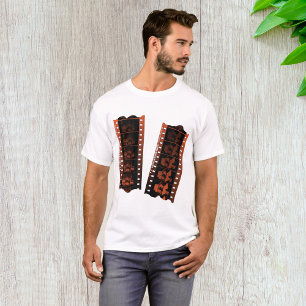 T-shirt Bande de film négatif 35 mm vintage