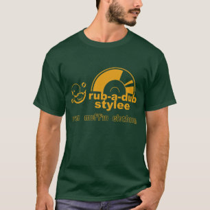 T-shirt Bande de Frottement-UN-Copie Stylee (or)