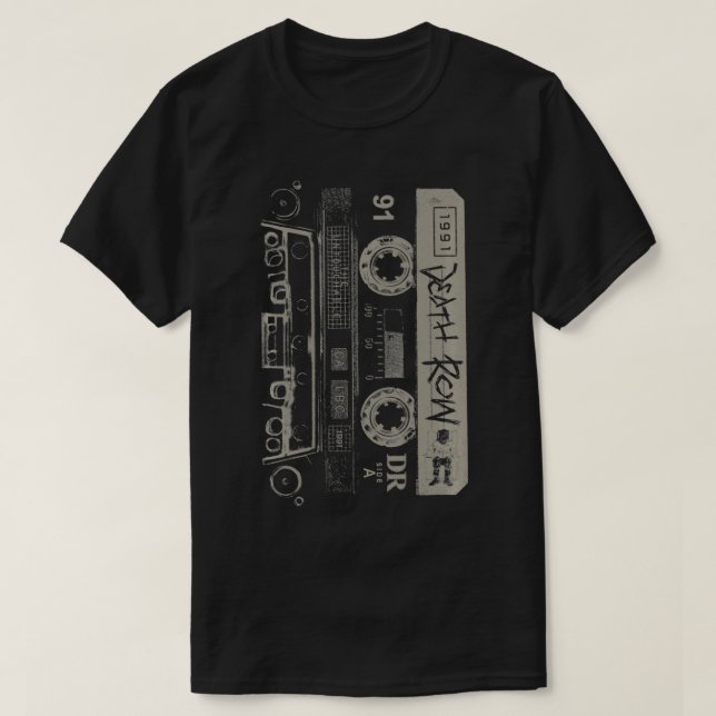 T-shirt Bande de la cassette des enregistrements de ligne  (Design devant)