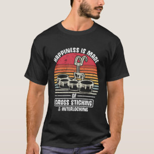 T-shirt Bande de Marquage à quatre tambours amusant Tenor 