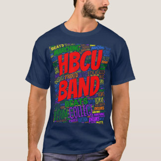 T-shirt Bande de marquage HBCU