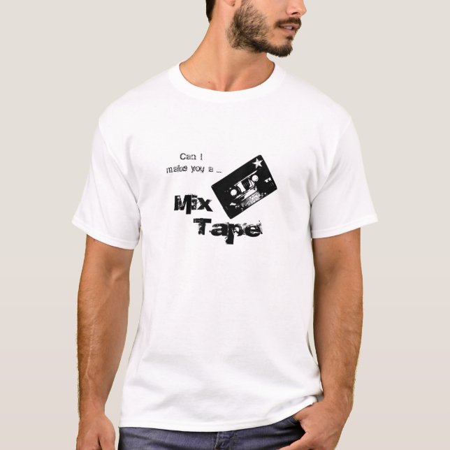 T-shirt Bande de mélange (Devant)