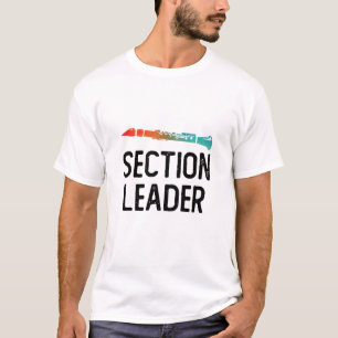 T-shirt Bande de repérage des chefs de section Clarinet