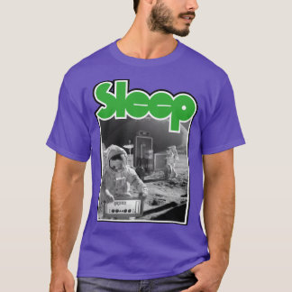 T-shirt Bande de sommeil vintage