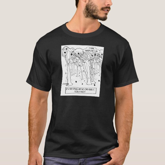 T-shirt Bande dessinée 9483 de philosophie (Devant)