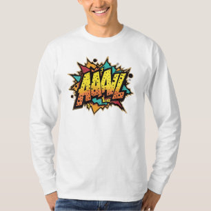 T-shirt "Bande dessinée : AAAL ! Pop art