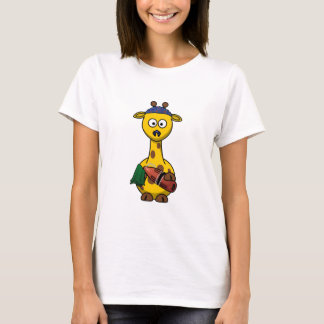 T-shirt Bande dessinée de girafe de maître nageur
