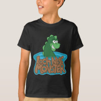 Bande dessinée de monstre de Loch Ness