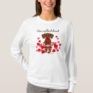 T-shirt Bande dessinée de Valentine de teckel