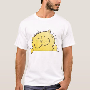 T-shirt Bande dessinée drôle Kitty bonjour
