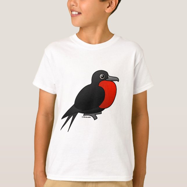 T-shirt Bande dessinée Frigatebird magnifique (Devant)