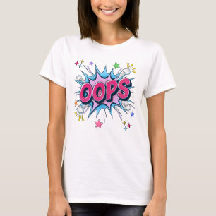T-shirt Bande dessinée OOPS