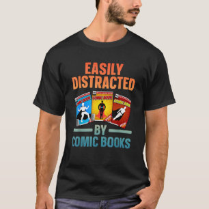 T-shirt Bande dessinée pour hommes femmes Comic Book Co