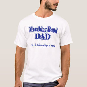 T-shirt Bande Marching papa/ Trombone