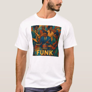 T-shirt Bande rétro de Funk