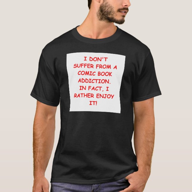 T-shirt Bandes dessinées (Devant)