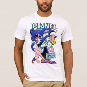 T-shirt Bandes dessinées #52 de planète d'art de