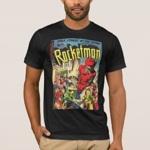 T-shirt Bandes dessinées de cru de Rocketman