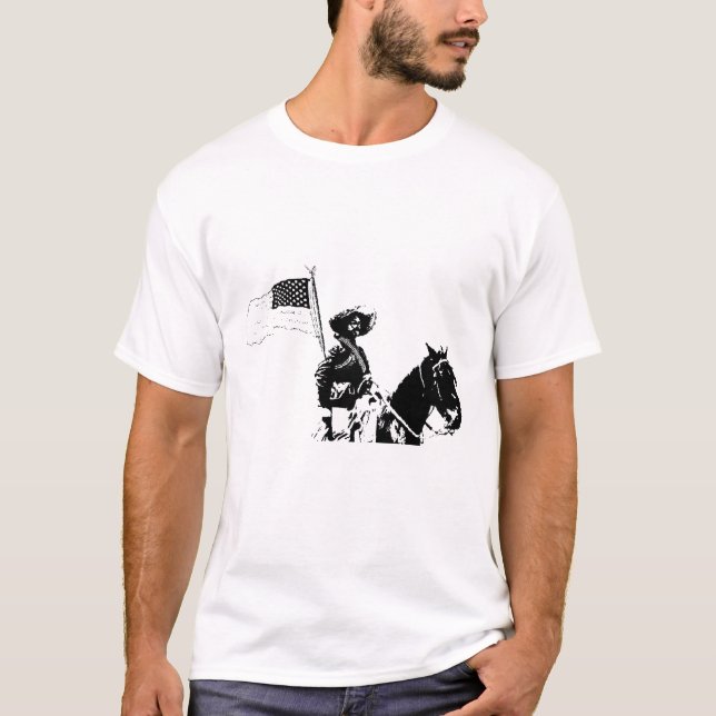 T-shirt bandit américain (Devant)