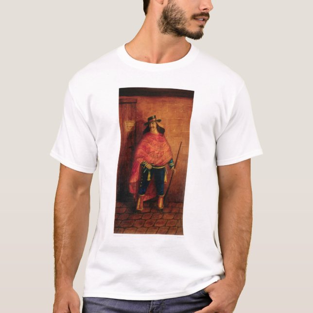 T-shirt Bandit mexicain Joaquin Murieta (0076A) (Devant)