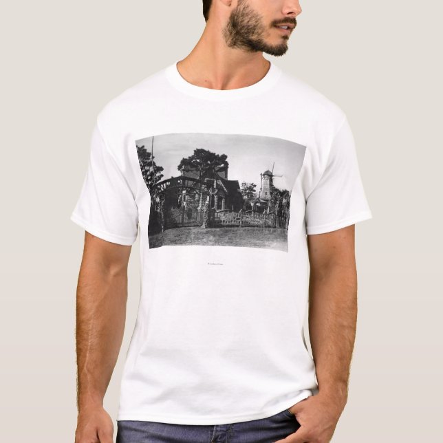 T-shirt Bandon, parc automatique à la maison de l'Orégon (Devant)