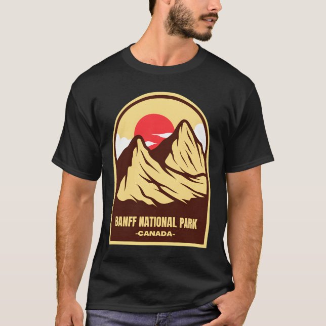 T-shirt Banff � Esprit des montagnes (Devant)