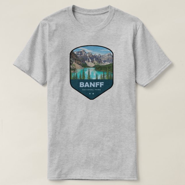 T-shirt Banff National Park Shield (Design devant)