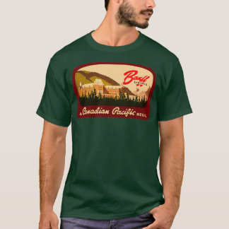 T-shirt Banff Springs Hotel Alberta Vintage voyage