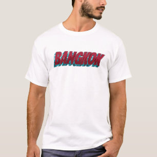T-shirt Bangkok Thaïlande Capital Asian City Skyline