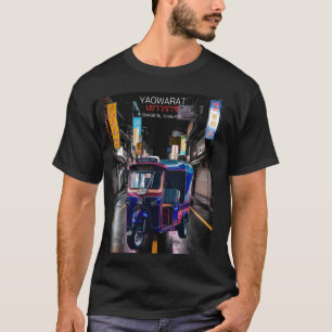 T-shirt Bangkok Thaïlande Tuk Tuk Adventure en Chine ville