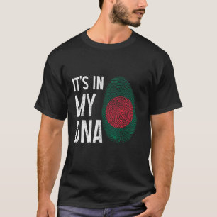 T-shirt Bangladesh It's In My DNA Bangladesh Flag Pride H