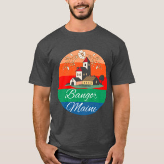T-shirt Bangor Maine Scenery