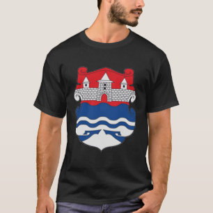T-shirt Banja Luka Armoiries RS Republika Srpska Drapeau s