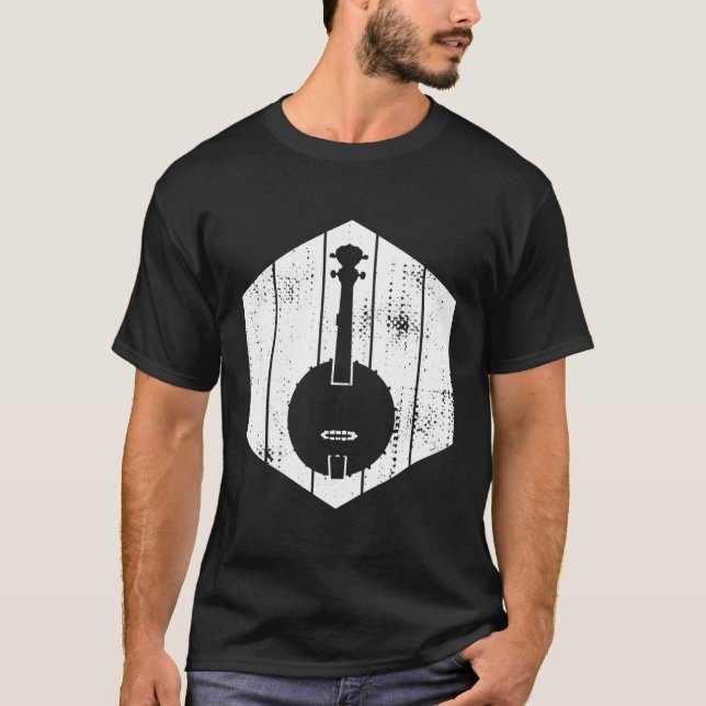 T-shirt Banjo Bluegrass (Devant)