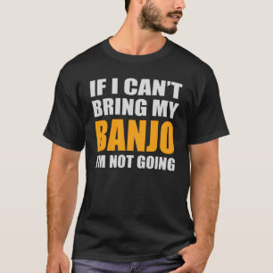 T-shirt Banjo Bluegrass Musique Musicien traditionnel Fun
