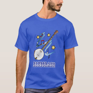 T-shirt Banjo de Bluegrass