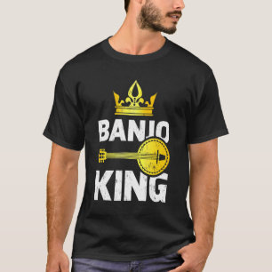 T-shirt Banjo Music Banjo King