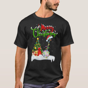 T-shirt Banjo Musique Noël Décorations Père Noël Banjo Chr