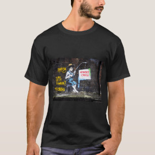 T-shirt BANKSY VS Robbo War - Fishing Boy